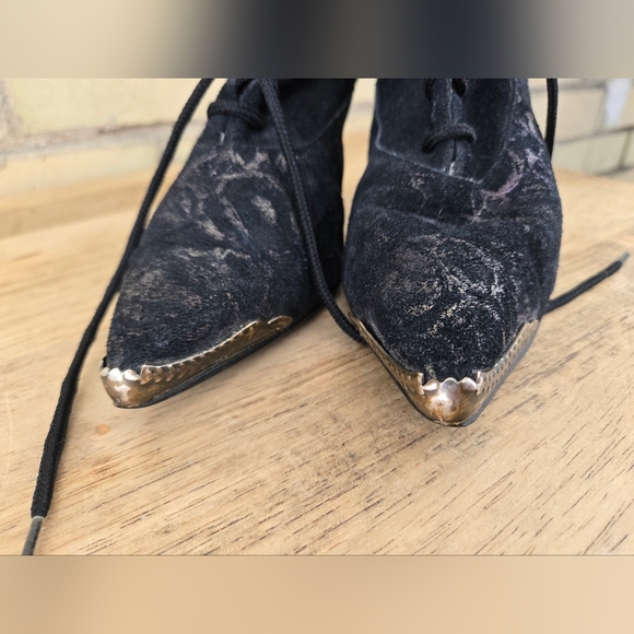 Vintage Suede Booties - Picture 6 of 12